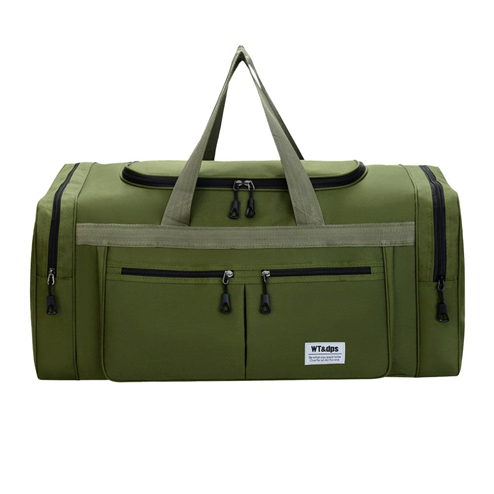 Large Capacity Mens Travel Duffle Bag Luggage Bag Water Resistant Gym Bag Sports Bag Handbags Green