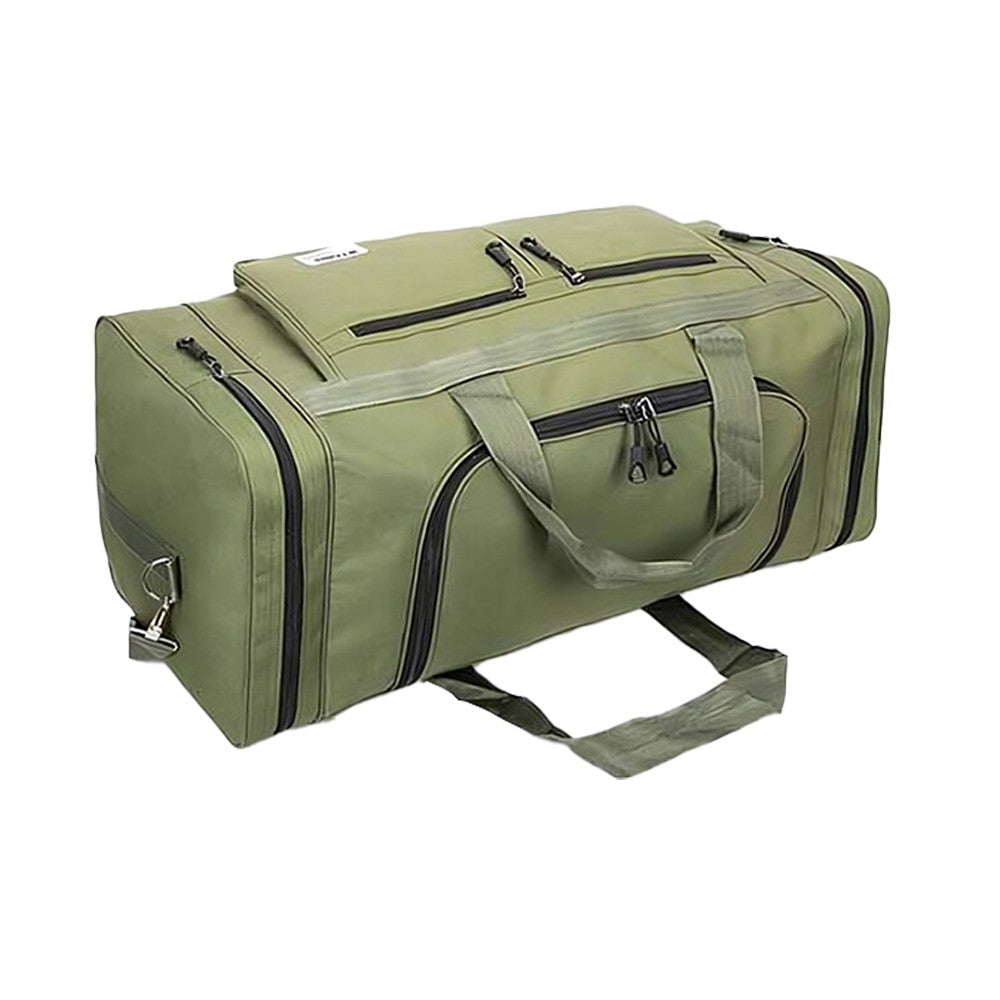 Large Capacity Mens Travel Duffle Bag Luggage Bag Water Resistant Gym Bag Sports Bag Handbags Green