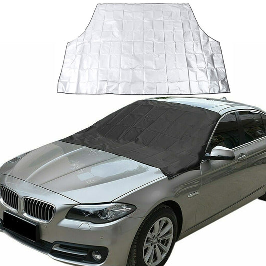 Reversible Car Window Shades Magnetic Car Front Windscreen Sun Shade Windshield Cover