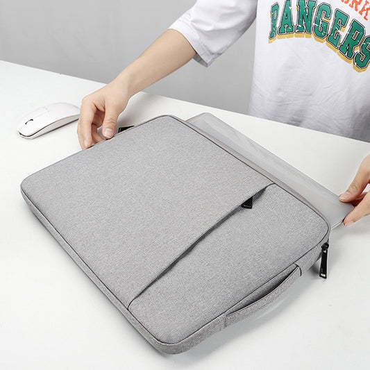 For 15.6 inches Laptop Case Bag Notebook MacBook Bag Briefcase Tablet Accessories Light Grey