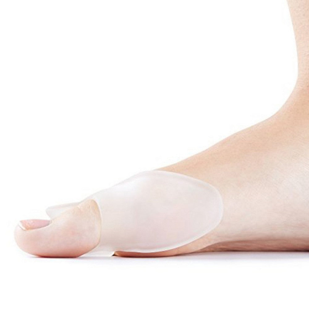 2 Pairs of Silicone Bunion Toe Correctors Pad Toe Separators Bunion Cushion Protector for Overlapping Toes