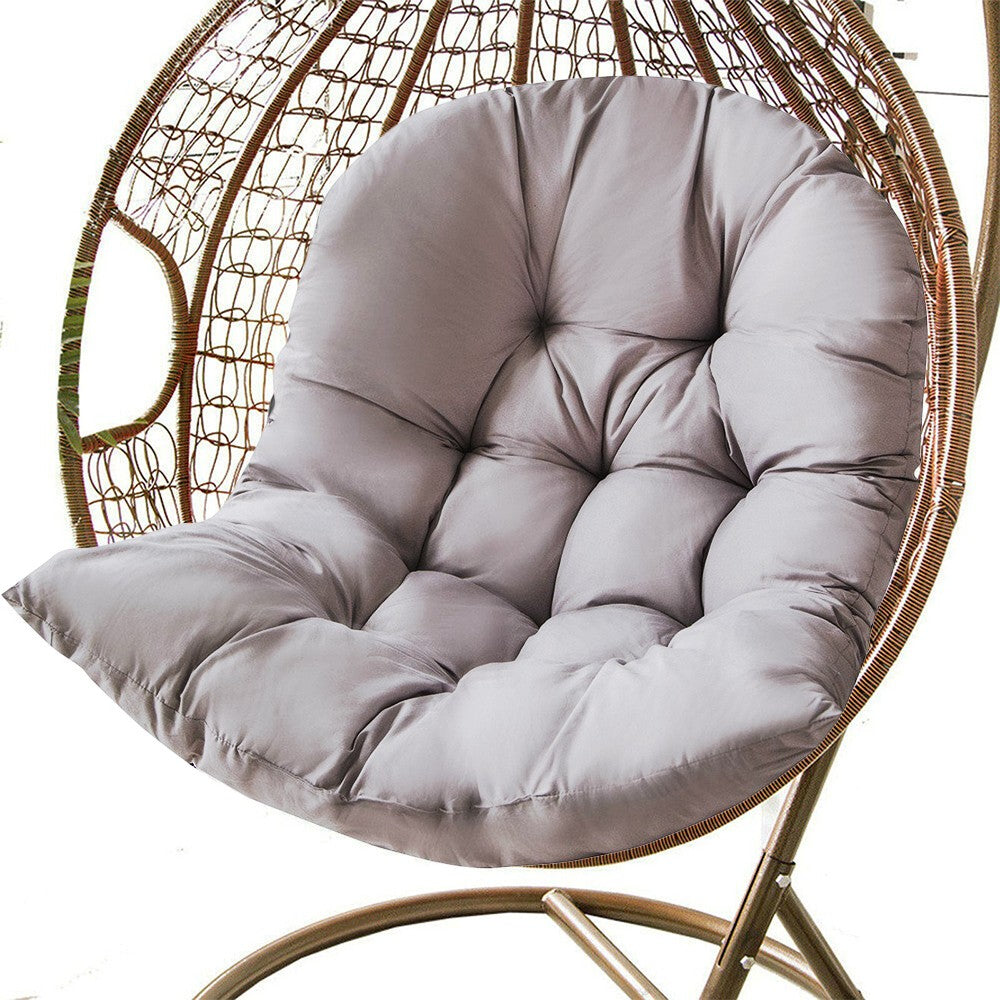 Hanging Egg Chair Cushion Light Grey Swing Chair Seat Cushion Hammock Chair Cushion Hanging Basket Seat Pad