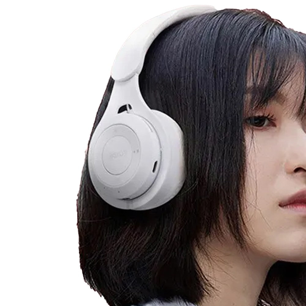 Y08 Wireless Bluetooth 5.0 Headphones with Microphone Foldable Headset Stereo Over Ear Headphone White