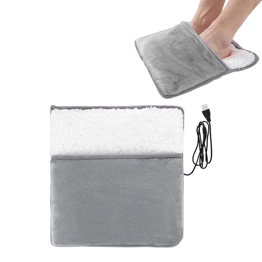 1 X USB Electric Heating Feet Warmer Heated Hands Warmer Winter Foot Heating Pad