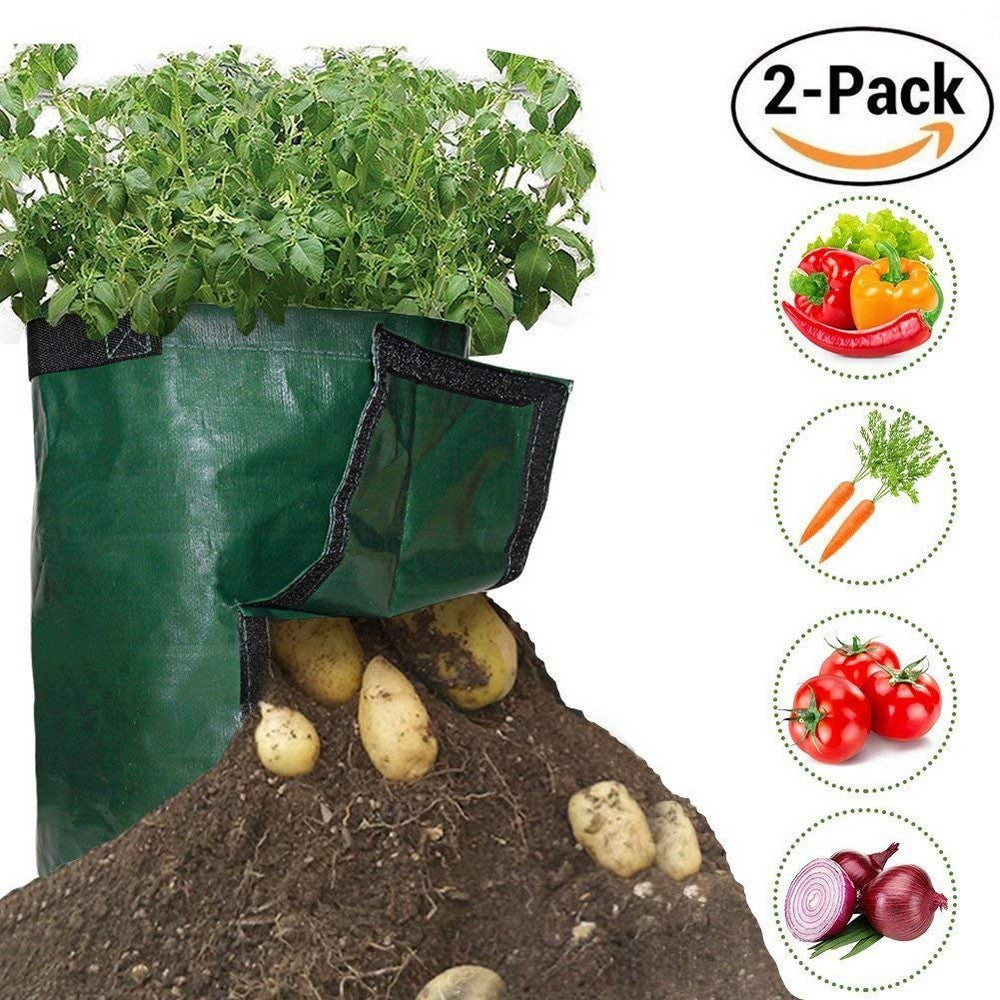 2X 50L Potato Planter Bags