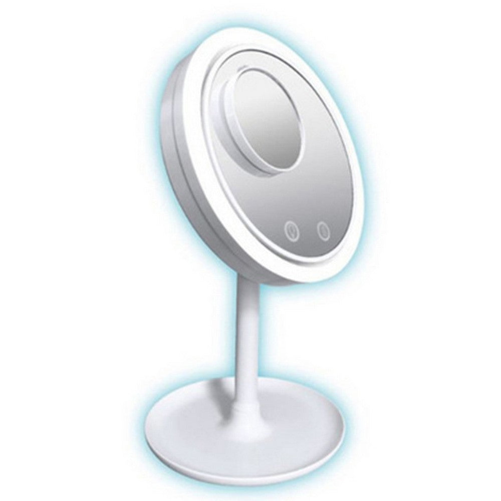 5 in 1 Touch Sensor LED Mirror Built in Fan