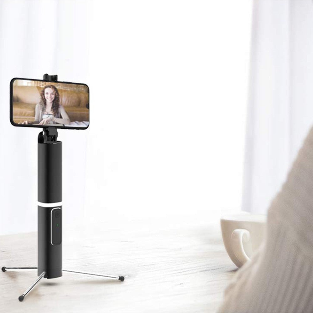 Wireless Remote Bluetooth Selfie Stick with Tripod Stand