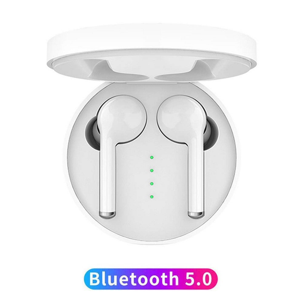 Wireless Bluetooth 5.0 Stereo Earbuds with Built In Microphone and Charging Box