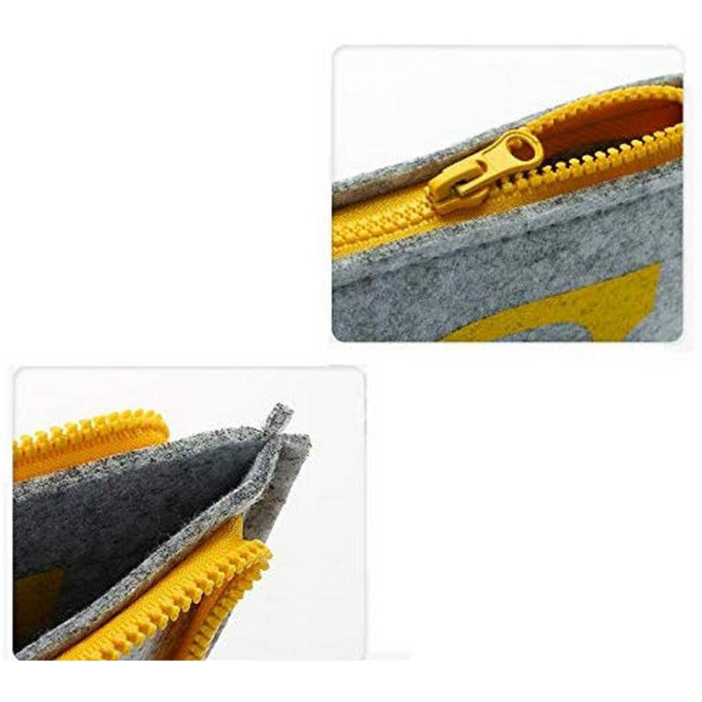 2 Pack Portable Eyeglasses Bags Cosmetic Storage Pouches Same Colour