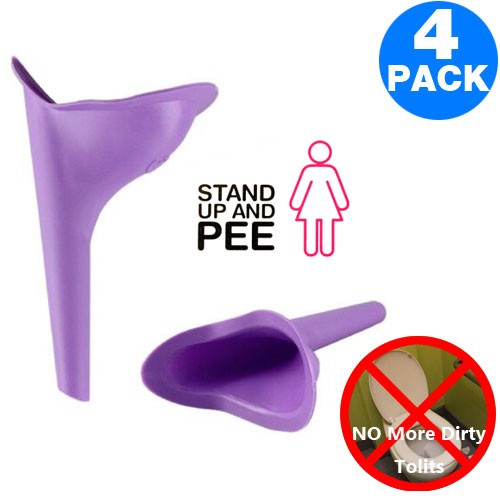 Pack of 4 Female Urination Devices