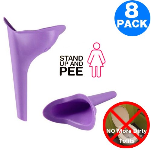 Pack of 8 Female Urination Devices